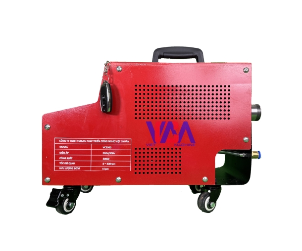 MÁY RỬA TRỤC XOAY VC2000 VIỆT CHUẨN MACHINE GIẢI PHÁP VỆ SINH HỆ THỐNG CHILLER CỦA ĐƯỜNG ỐNG CONSENDER , BÌNH NGƯNG, ...